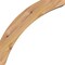Ekena Millwork 5 1/2"W x 14"D x 14"H Thorton Smooth Knee Brace, Western Red Cedar BRC06X14X14THR00SWR - alternate 2